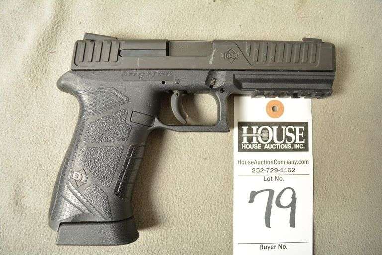 DIAMONDBACK FIREARMS Model P-NINE Handgun, cal. .9 mm, Semi-Auto, 4.5" barrel, night sights, mint condition, Ser #FA3830 image
