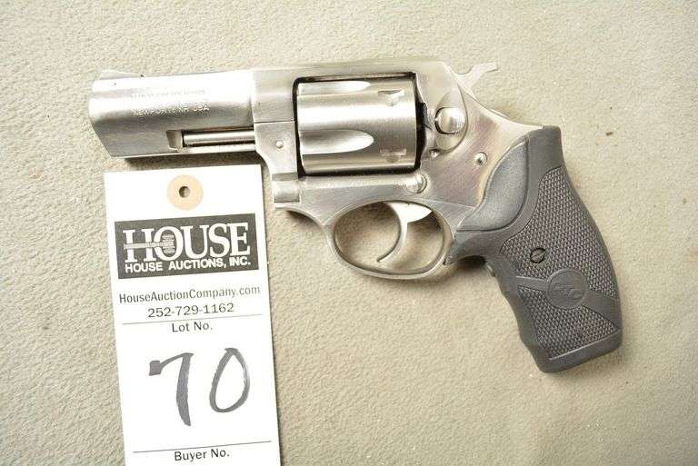 RUGER Model SP101 Stainless Handgun Revolver, cal. .357 MAG, 3" barrel, 5 shot, mint condition, Ser #574-00671 image