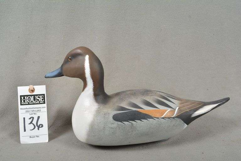 Pintail drake by Shannon Dimmig, signed by the maker image