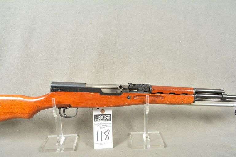 NORINCO Model SKS Rifle with folding bayonet, 20.5" barrel, cal. 7.62x39 mm, several scuffs on wood, otherwise excellent condition, Ser #2402538A image