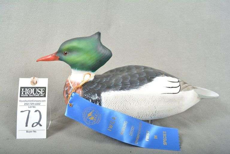 Red Breasted Merganser by Shannon, not signed image