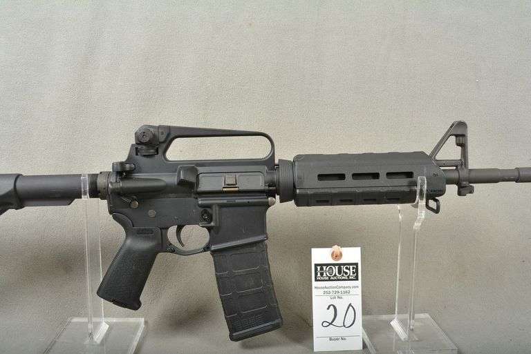 BUSHMASTER Model XM15-E25 Rifle, cal. 5.56 AR Style Semi-Auto, 16" barrel, collapsible adjustable stock, flash suppressor, mint condition, Ser #BK5076268 image