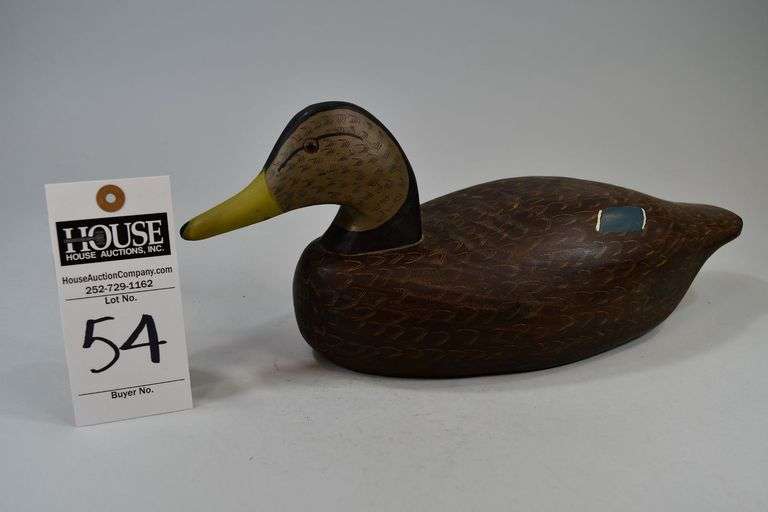 Black Duck, Carver: Bennie Daisey, Chincoteague, VA. Bennie was a cousin to legend Cigar Daisey image