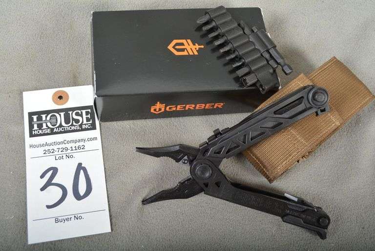 GERBER Multi-tool with Sheathe, Tan, NIB, 3" blade, 30-001426N image