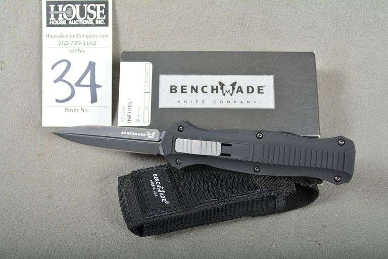 BENCHMADE Infidel 3300BK, 4" blade, NIB image