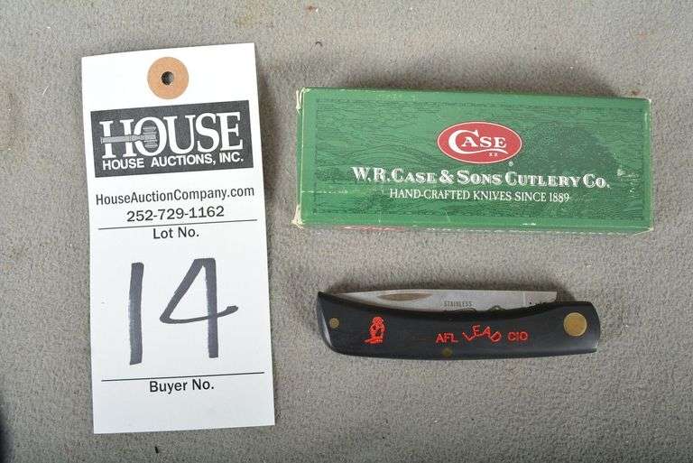 CASE Sodbuster Knife, (2001), Black, 2 3/4" blade, NIB image
