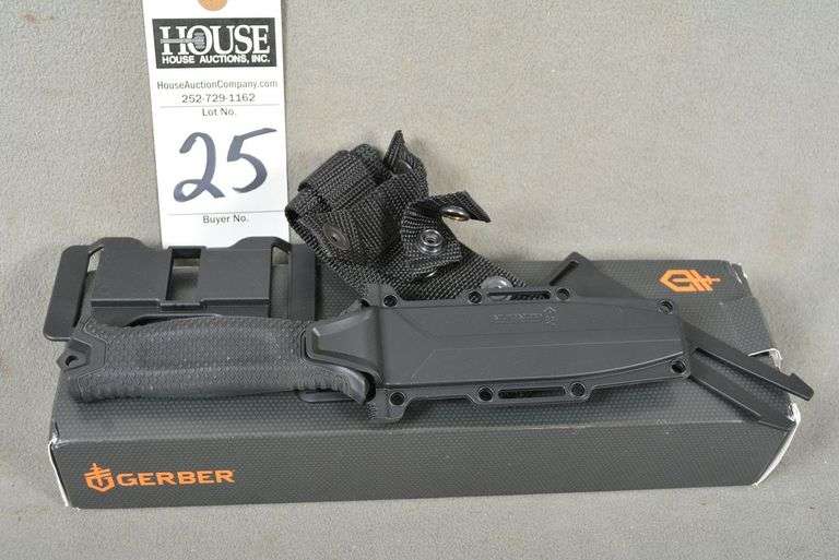 GERBER Sprongman Fix Blade, 5" blade, NIB image