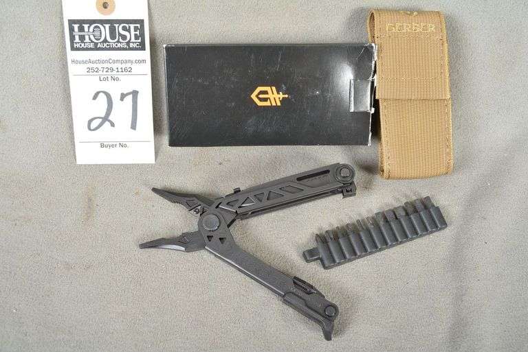 GERBER Multi-tool with Sheathe, Tan, NIB, 3" blade, 30-001425N image