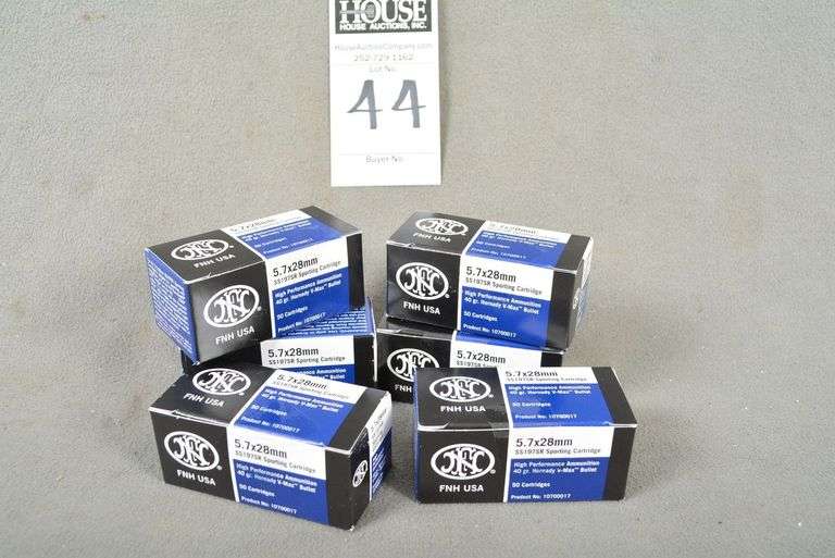 6 Boxes 5.7x28 FN, 50 rds per box image