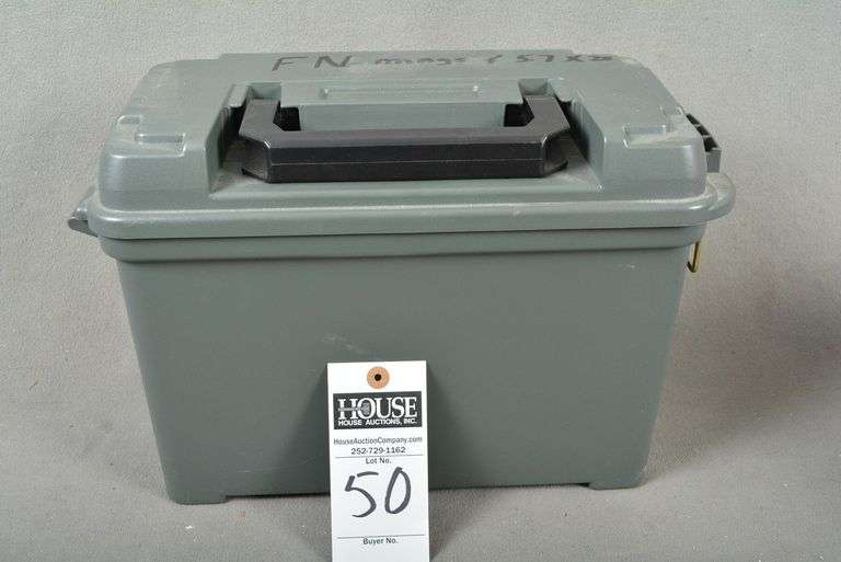 1 Ammo Box ( CABELAS), approx. 10" tall x 13" long image