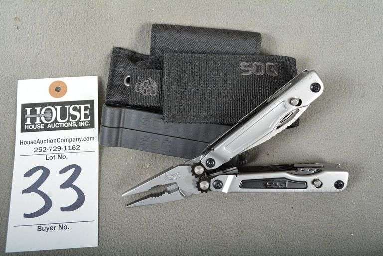 SOG Multi-tool with Wrench set, 2 3/4" blade image