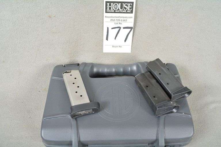 1 Pistol Hard Case for SIG 365, 3 SIG magazines - (2) 9 mm 10 rd magazines and (1) 9 mm 6 rd magazine, NO PISTOL image