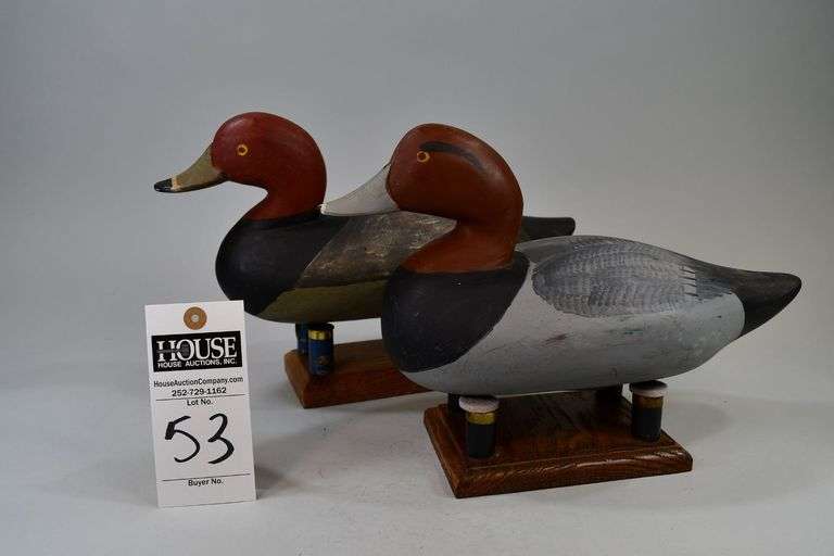 Two Havre de Grace, MD Redhead drakes image