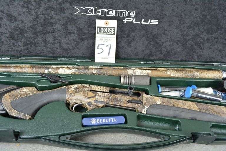 BERETTA A400 XTREME PLUS, 12 ga., 3.5 inch chamber, 28 inch barrel, Invector style chokes, Original Factory Case, manual and accessories, NIB, Ser #WA038539 image