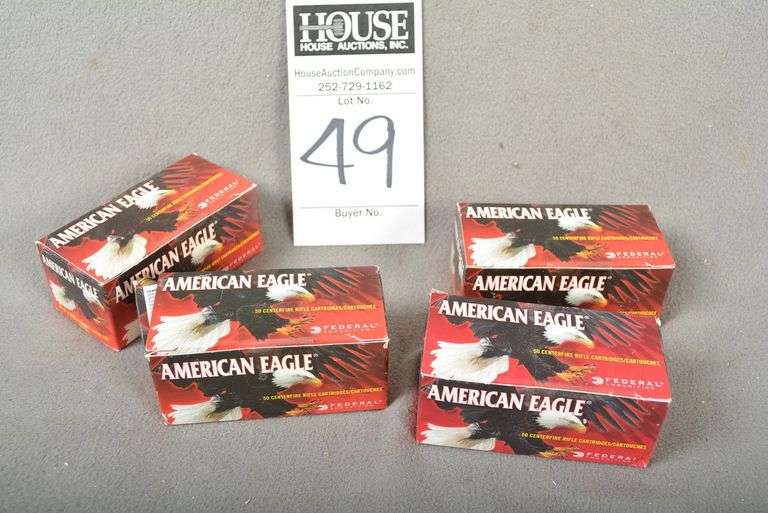 4 Boxes 5.7x28 mm American Eagle, (1 box open but appears full) image