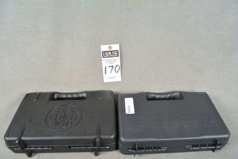 2 BERETTA Pistol Hard Cases - NO PISTOLS image