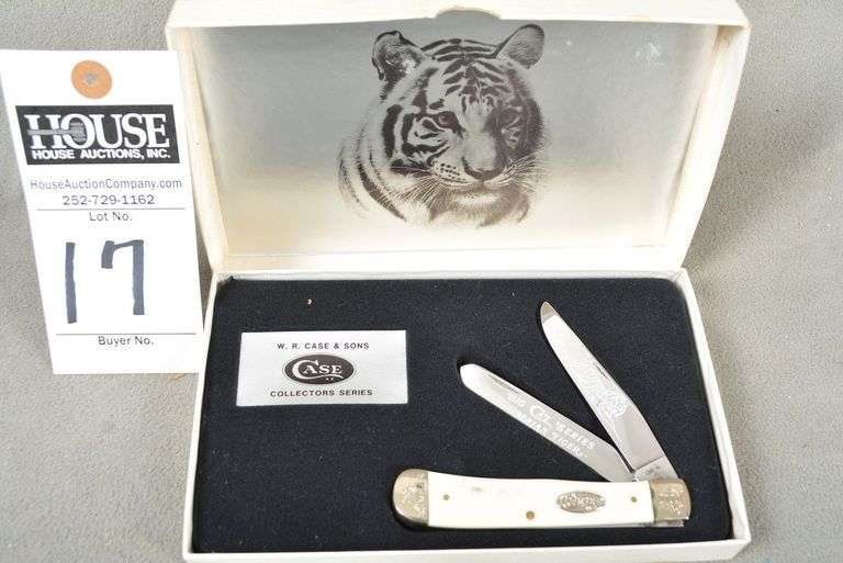 CASE Siberian Tiger Big Cat Series Knife, #156/300, 3 1/4" blade, NIB image