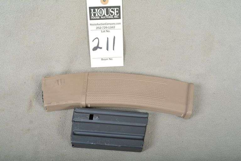 2 AR Style magazines, 1 marked 5.56 x 45, image