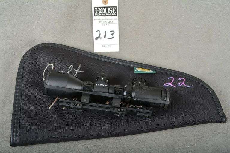 1 BARSKA Scope 3-9x42 IR, 1` Revolver Soft Case, NO PISTOL image