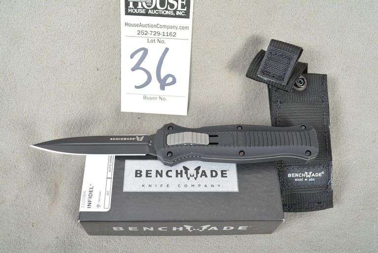 BENCHMADE Infidel 3300BK, 4" blade, NIB image
