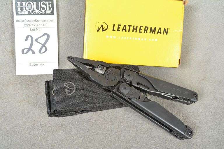 LEATHERMAN Surge Knife, Black,  3" blade, NIB image