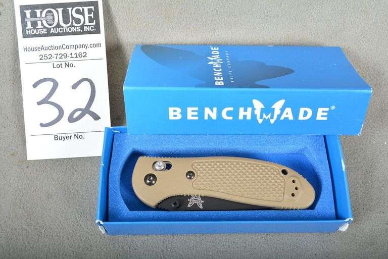 BENCHMADE Griptillian Sand Knife, 3 1/2" blade, NIB image