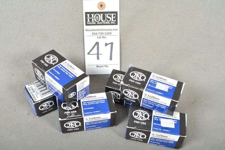 6 Boxes 5.7x28 mm FN, 50 rds per box image