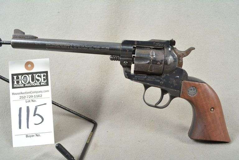 RUGER NEW MODEL SINGLE SIX, cal. .22 LR, 6.5 inch barrel, good condition, Ser #67-13162 image