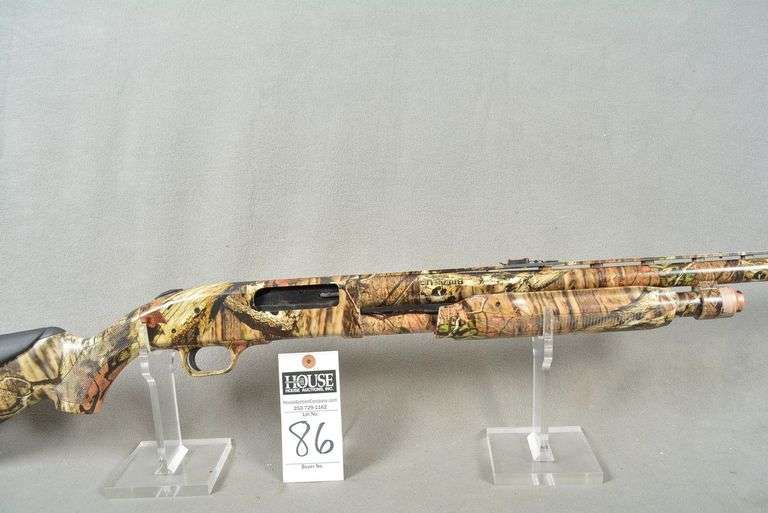 MOSSBERT Model 835, 12 ga., Pump, 3.5 inch chamber, 24 inch barrel, invector style screw-in choke, fluorescent sights, ported barrel, excellent condition, Ser #UM954833 image
