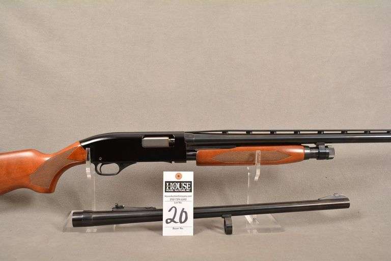WINCHESTER Model 1300 Pump, ga. 12 with Win choke 28" barrel and 22" Slug Barrel, 2 3/4" and 3" shells, Ser #L3082583