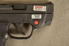 SMITH & WESSON Model M&P BODYGUARD, New in original factory case with CRIMSON TRACE SIGHTS and two magazines, Cal. .380 Auto Semi-Auto Handgun, 2.75" barrel, Ser #KEE4883