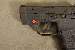 SMITH & WESSON Model M&P BODYGUARD, New in original factory case with CRIMSON TRACE SIGHTS and two magazines, Cal. .380 Auto Semi-Auto Handgun, 2.75" barrel, Ser #KEE4883