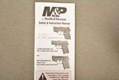SMITH & WESSON Model M&P BODYGUARD, New in original factory case with CRIMSON TRACE SIGHTS and two magazines, Cal. .380 Auto Semi-Auto Handgun, 2.75" barrel, Ser #KEE4883