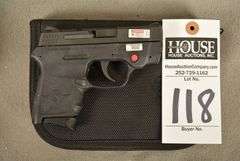 SMITH & WESSON Model M&P BODYGUARD, New in original factory case with CRIMSON TRACE SIGHTS and two magazines, Cal. .380 Auto Semi-Auto Handgun, 2.75" barrel, Ser #KEE4883