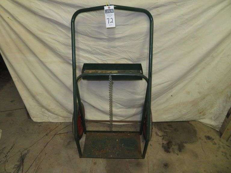 Acetylene gas cart
