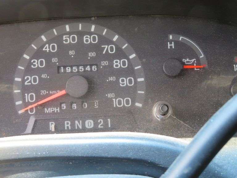 1998 FORD  PASSENGER VAN, TRITON V-10 engine, runs and drives as should, mileage showing 195,546, VIN 1FBSS31S5WHB39382
