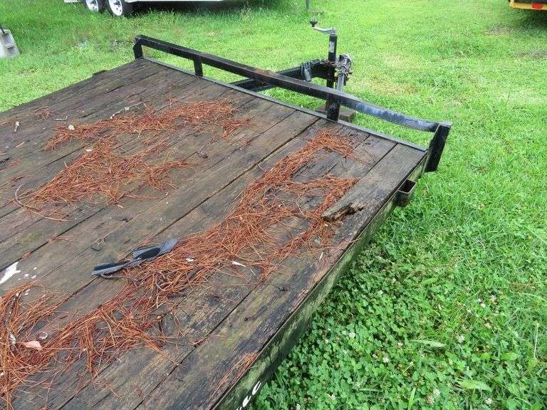 2004 MID  ATLANTIC Car Hauler Flat Bed Trailer, VIN  5ANNC18264R017085