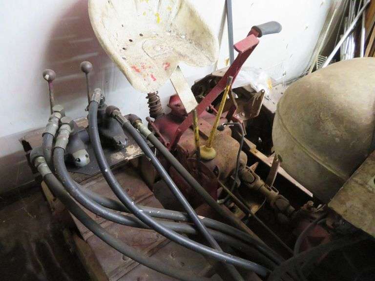 OLIVER  HG CRAWLER Tractor with Blade, likely needs woork to make operational
