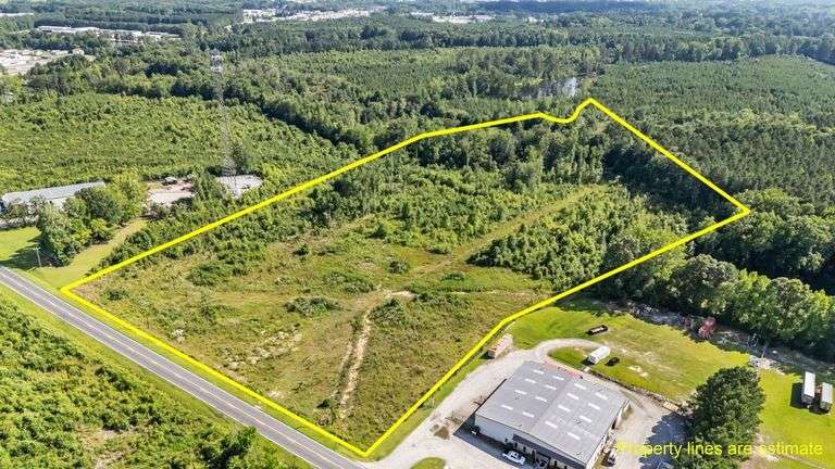 15.22 +/- Acres of Excellent Commercial & Business Development Land - 425 Instrument Drive, Rocky Mount, NC 27801 - Nash County - Zoned I-2 with Public Water and Public Sewer available.  PIN 385220918405 - READ AUCTION TERMS & VIEW DOCUMENTS BELOW image