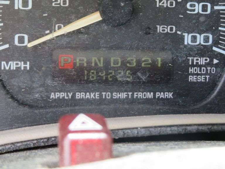 1995 CHEVROLET  ASTRON VAN, runs and drives, mileage showing 184,223, VIN  1GNDM19X55B114686