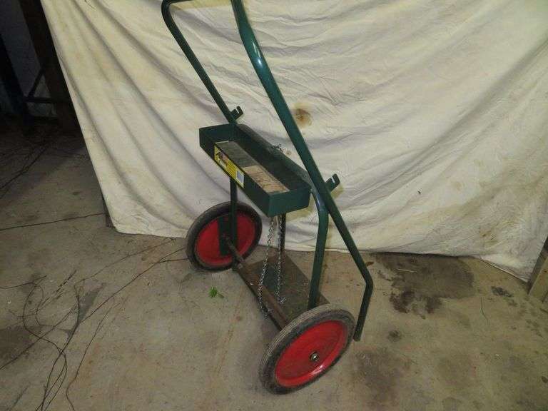 Acetylene gas cart