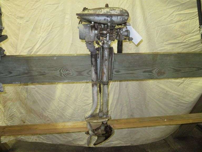 Early Vintage WATERWITCH Outboard Motor, Very Old, rare Very Good external condition - LOOK AT ALL PHOTOS - Located at 1235 Belangia Road, Havelock, NC