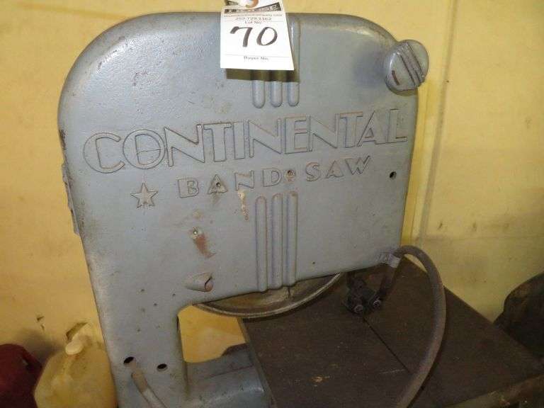 CONTINENTAL Band Saw, heavy duty, made in USA