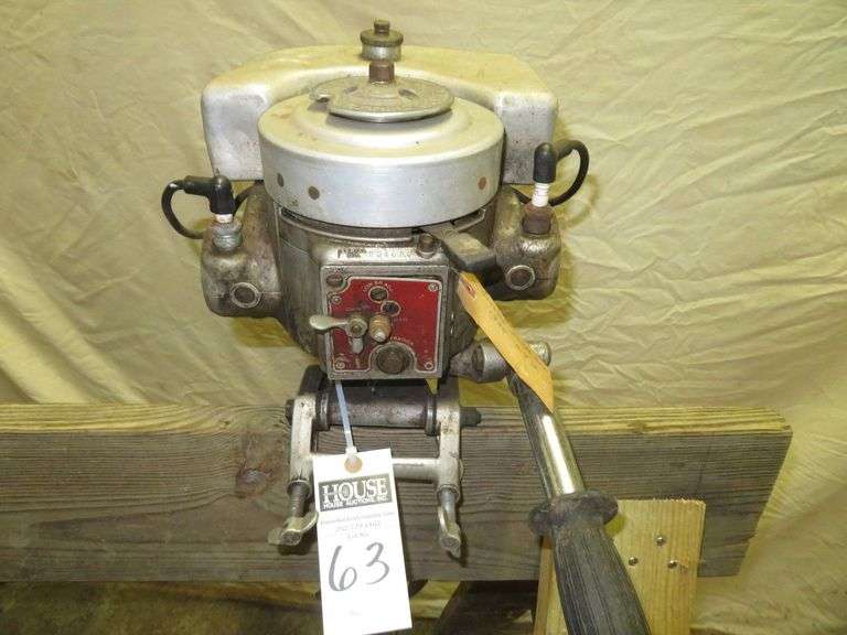 Early Vintage JOHNSON Model 300, mfd date of 1935, 3.7 hp, rare Outboard Motor, Very Good external condition - LOOK AT ALL PHOTOS - Located at 1235 Belangia Road, Havelock, NC