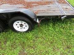 2004 MID  ATLANTIC Car Hauler Flat Bed Trailer, VIN  5ANNC18264R017085