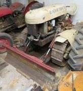 OLIVER  HG CRAWLER Tractor with Blade, likely needs woork to make operational