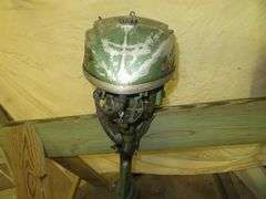 Early Vintage JOHNSON 4 or 5 hp, very old, rare Outboard Motor, Very Good external condition - LOOK AT ALL PHOTOS - Located at 1235 Belangia Road, Havelock, NC