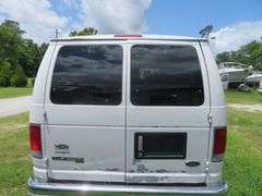 1998 FORD  PASSENGER VAN, TRITON V-10 engine, runs and drives as should, mileage showing 195,546, VIN 1FBSS31S5WHB39382