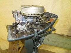 Early Vintage EVINRUDE  6 hp  Outboard Motor, Very Good external condition - LOOK AT ALL PHOTOS - Located at 1235 Belangia Road, Havelock, NC