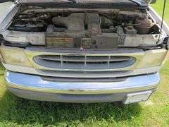 1998 FORD  PASSENGER VAN, TRITON V-10 engine, runs and drives as should, mileage showing 195,546, VIN 1FBSS31S5WHB39382